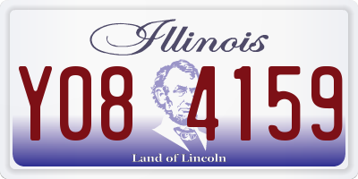 IL license plate Y084159