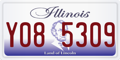 IL license plate Y085309