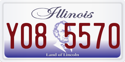 IL license plate Y085570