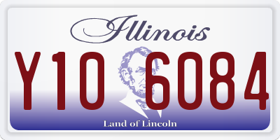 IL license plate Y106084