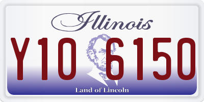 IL license plate Y106150