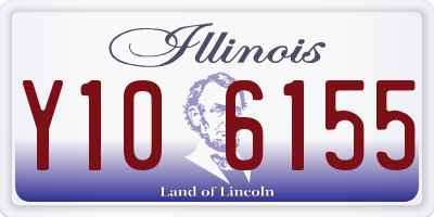 IL license plate Y106155