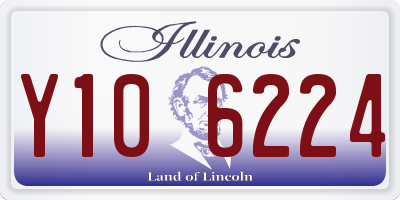 IL license plate Y106224