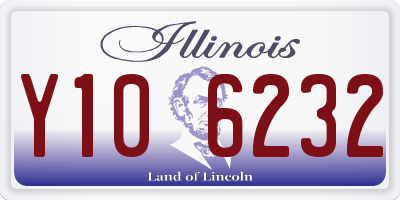 IL license plate Y106232