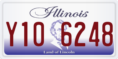 IL license plate Y106248