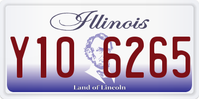 IL license plate Y106265