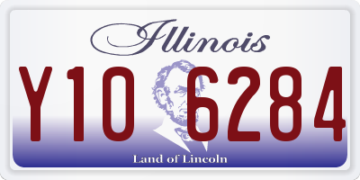 IL license plate Y106284