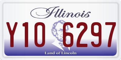 IL license plate Y106297