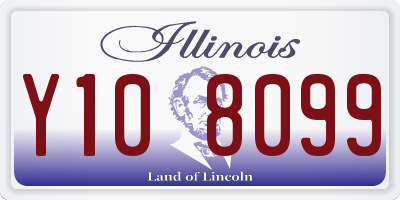 IL license plate Y108099