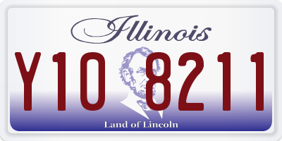 IL license plate Y108211
