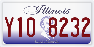 IL license plate Y108232