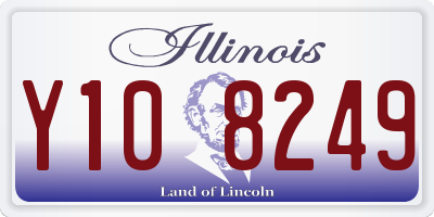 IL license plate Y108249