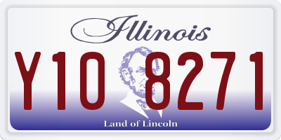 IL license plate Y108271