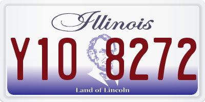 IL license plate Y108272