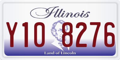 IL license plate Y108276