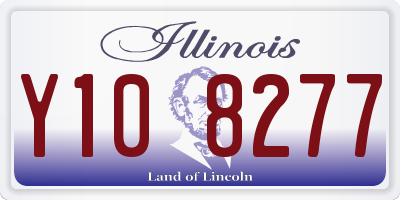 IL license plate Y108277