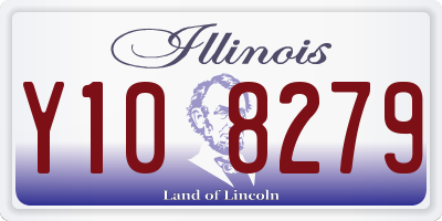 IL license plate Y108279