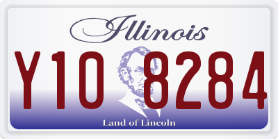 IL license plate Y108284