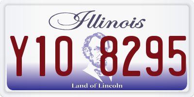 IL license plate Y108295