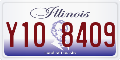 IL license plate Y108409