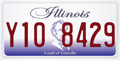 IL license plate Y108429