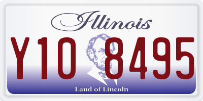 IL license plate Y108495