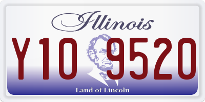 IL license plate Y109520