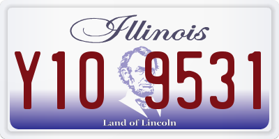 IL license plate Y109531