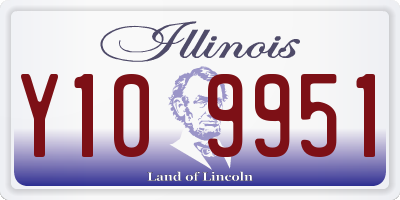 IL license plate Y109951
