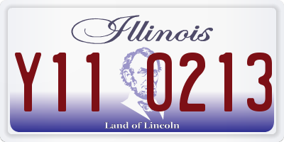 IL license plate Y110213