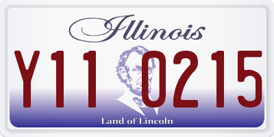 IL license plate Y110215