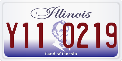 IL license plate Y110219
