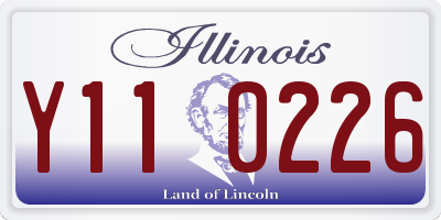 IL license plate Y110226