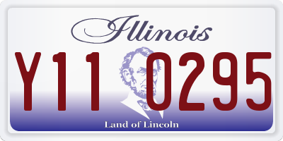 IL license plate Y110295
