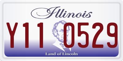 IL license plate Y110529
