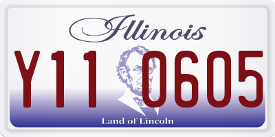 IL license plate Y110605