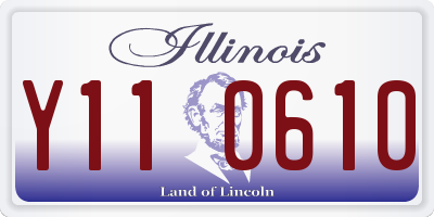 IL license plate Y110610