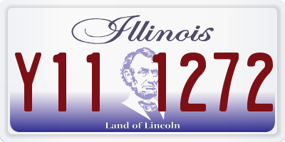 IL license plate Y111272