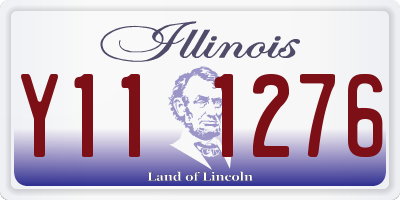 IL license plate Y111276