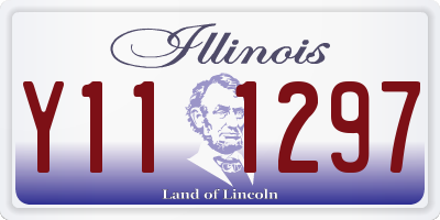 IL license plate Y111297