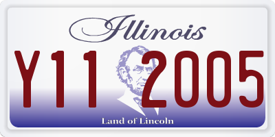 IL license plate Y112005