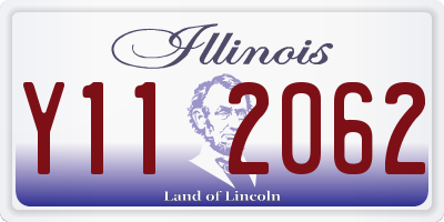 IL license plate Y112062