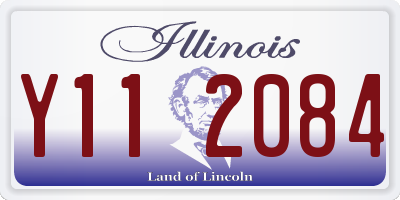 IL license plate Y112084