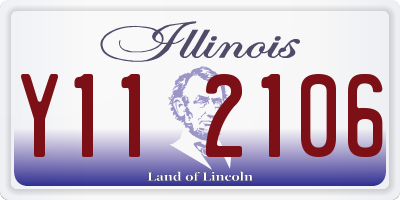 IL license plate Y112106