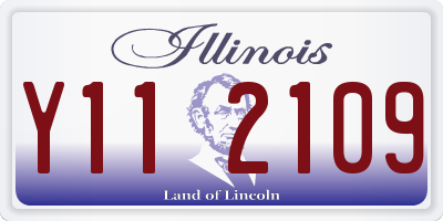 IL license plate Y112109