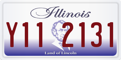 IL license plate Y112131