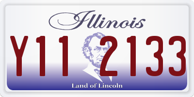 IL license plate Y112133