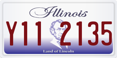 IL license plate Y112135