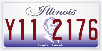 IL license plate Y112176