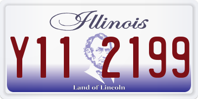 IL license plate Y112199